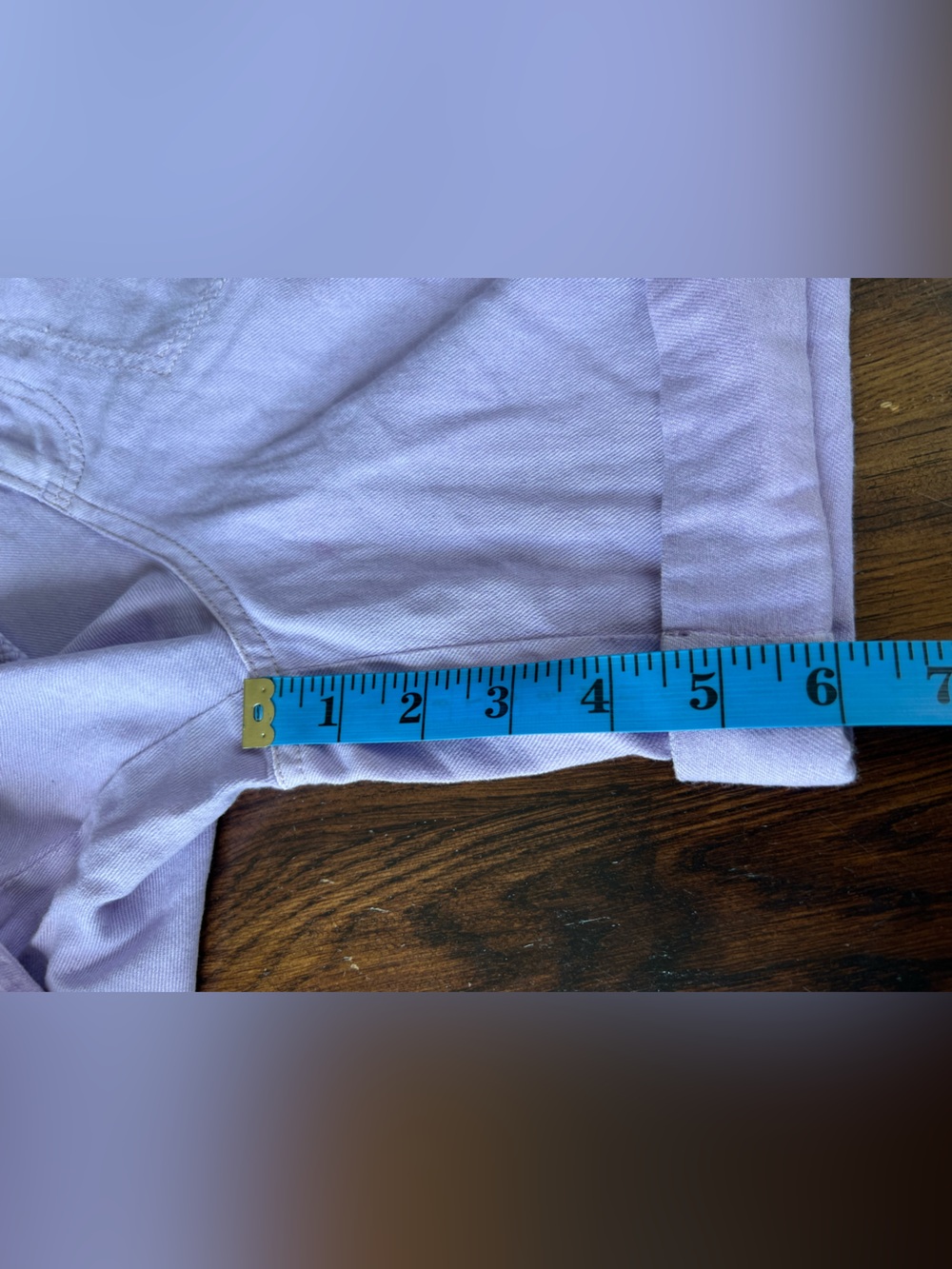 Free People Frankie Washed Shorts Women’s S Lilac Purple Sample Baggy Utility - Picture 12 of 16